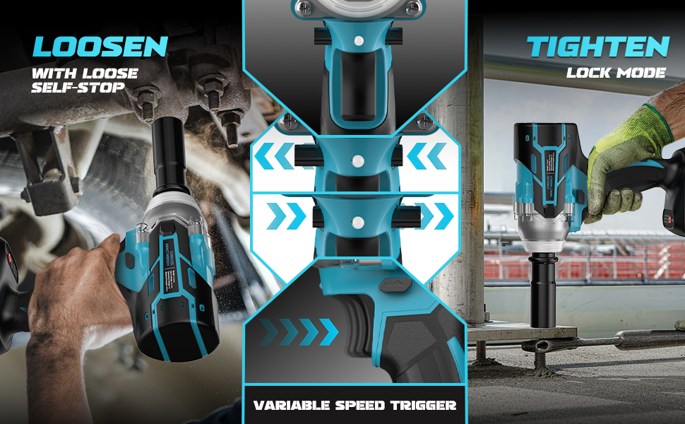 This is a demonstration of the application of impact wrenches in many fields