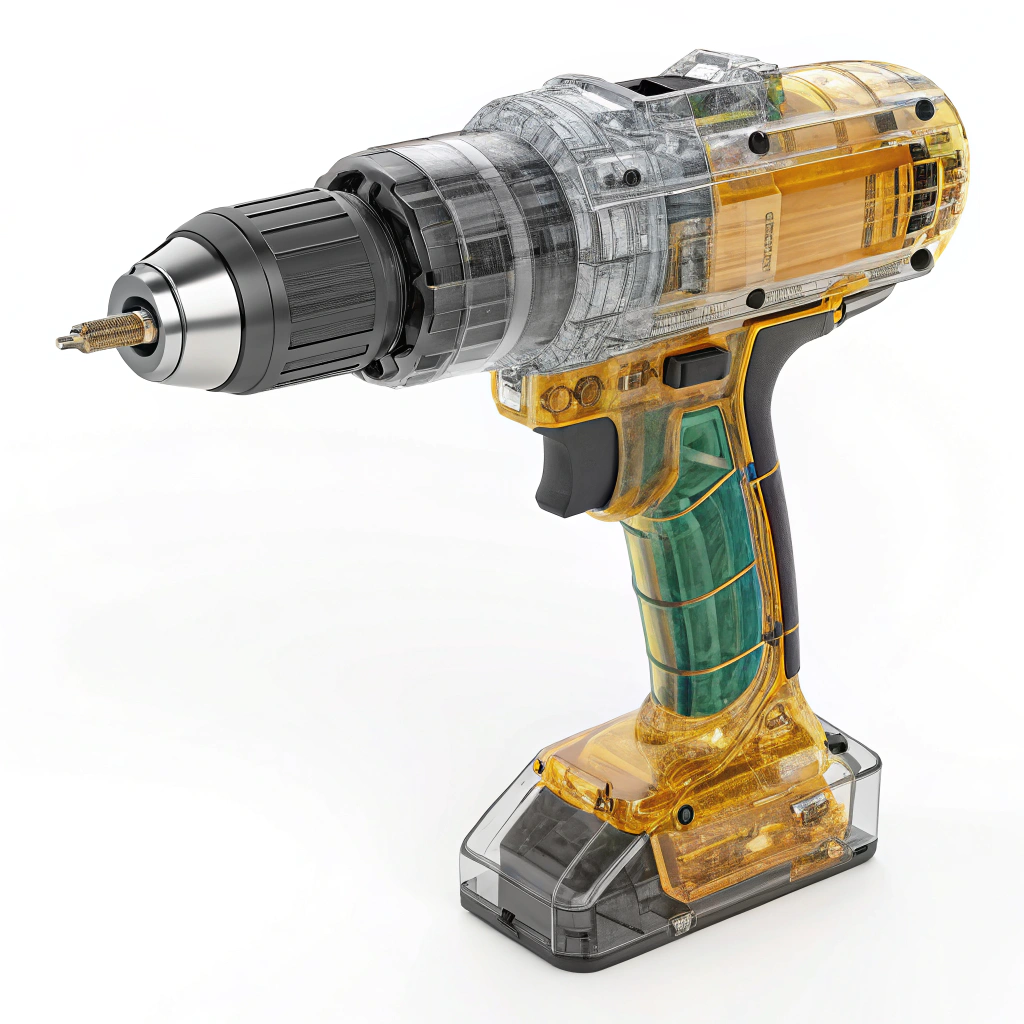 auditor reviewing torque testing and battery welding inside dewalt oem factory