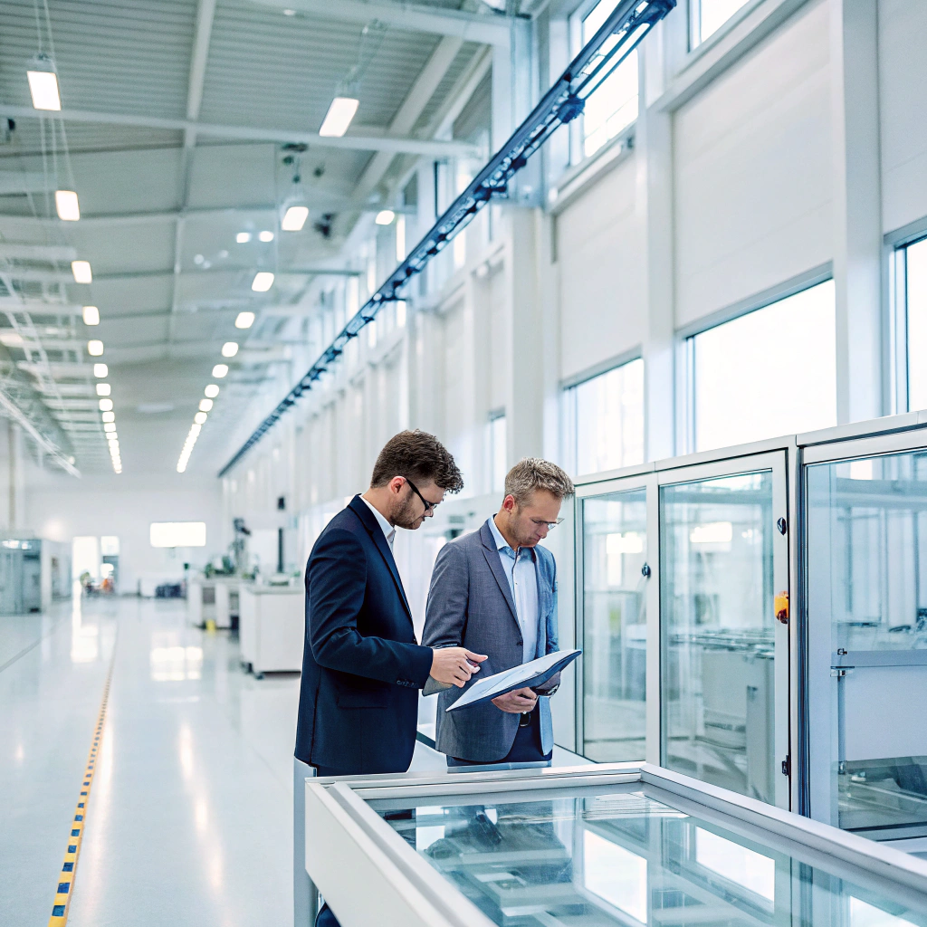 global map graphic showing milwaukee power tool manufacturing regions and routes